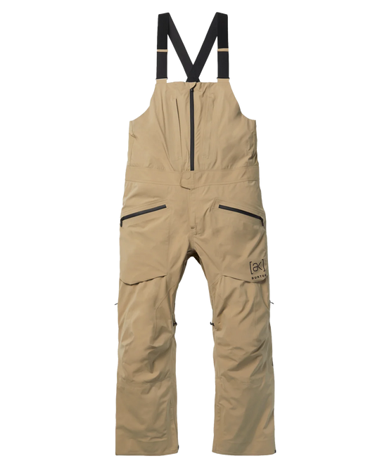 Burton Men's [ak]® Freebird Gore‑Tex 3L Stretch Snow Bib Pants - Kelp Men's Snow Bibs - SnowSkiersWarehouse