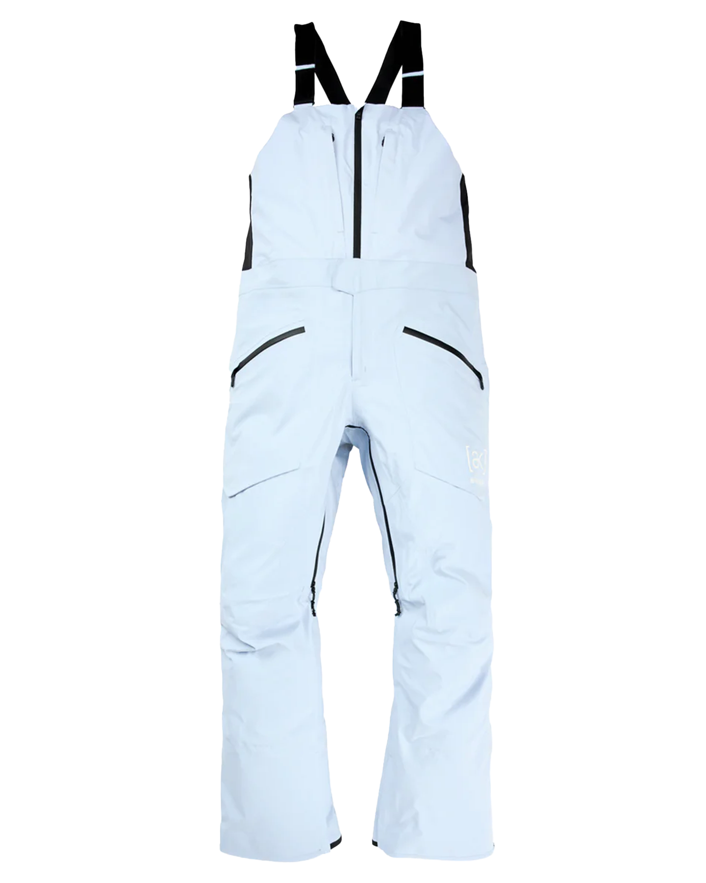 Burton Men's [ak]® Freebird Gore‑Tex 3L Stretch Snow Bib Pants - Moonrise Men's Snow Bibs - SnowSkiersWarehouse