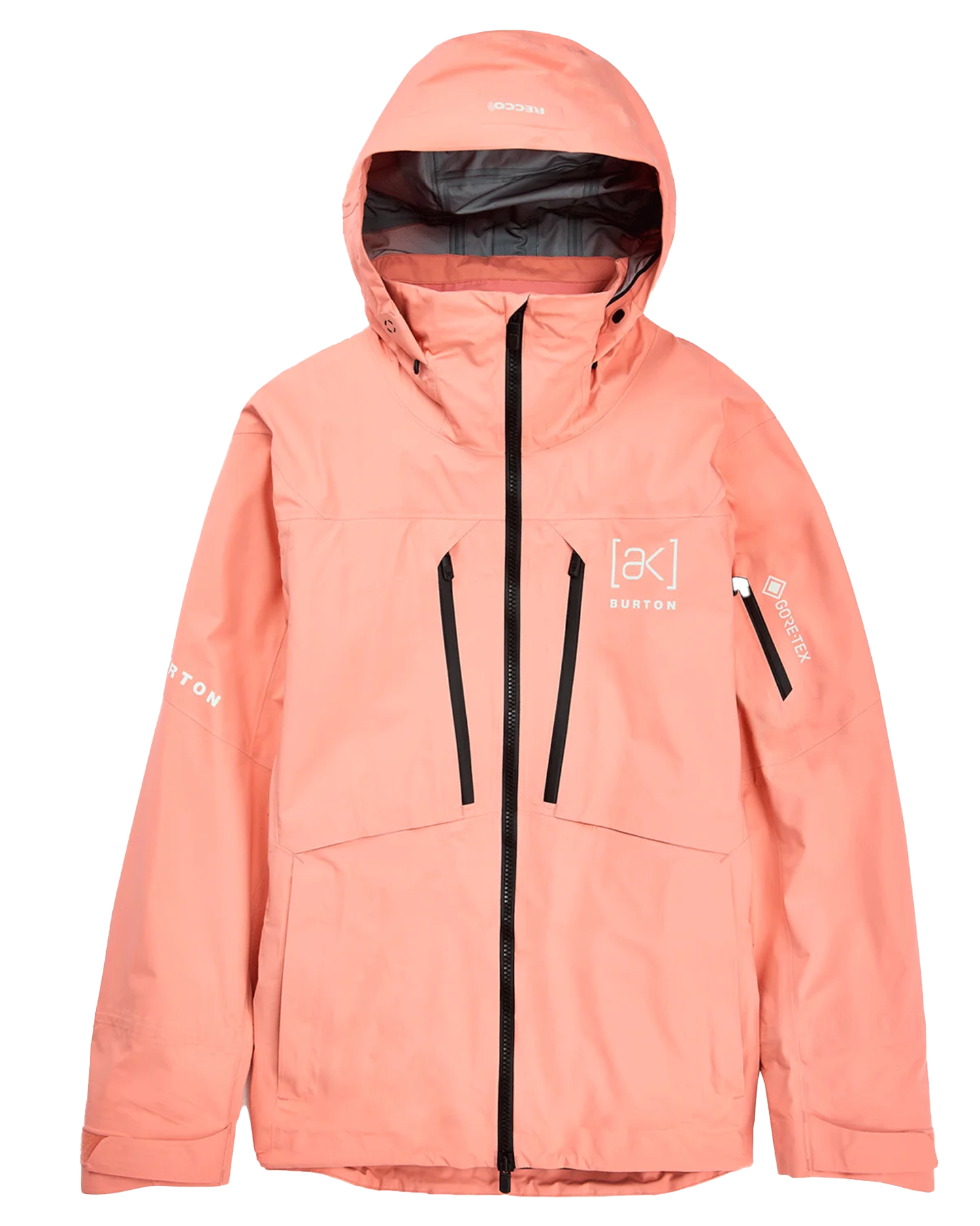 Burton Men s ak Hover Gore Tex 3L Stretch Snow Jacket Reef Pink