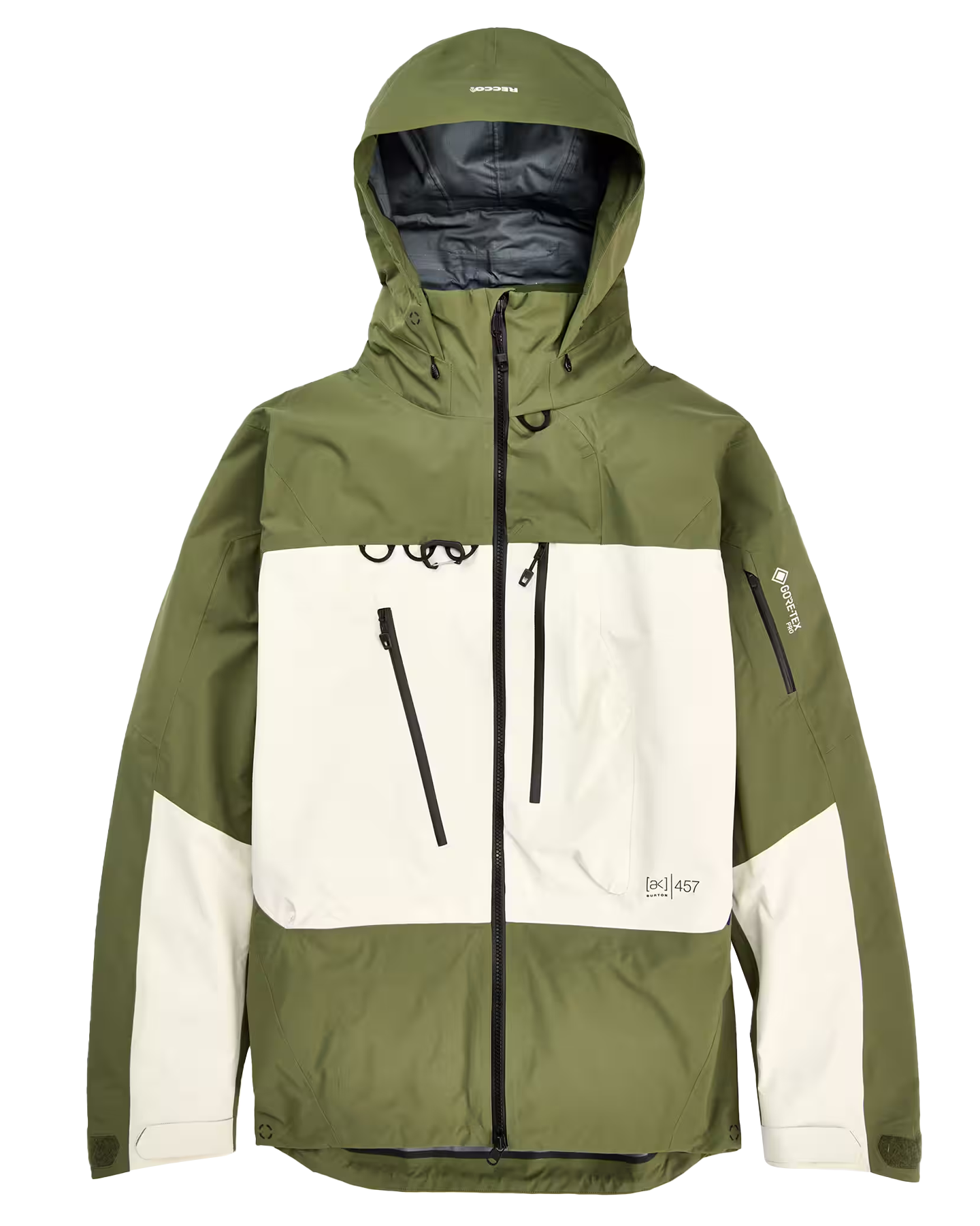 Burton Men's [ak]® AK457 Japan Guide Gore-Tex Pro 3L Snow Jacket -  Wolf/Bleached Bone