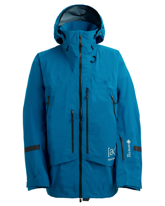 Burton Men's [ak]® Acamar Gore-Tex Pro 3L Snow Jacket - Blue Teal Men's Snow Jackets - Trojan Wake Ski Snow