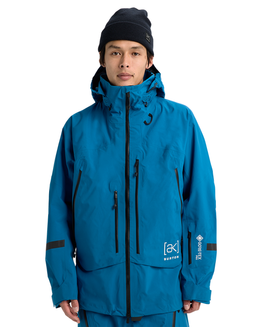 Burton Men's [ak]® Acamar Gore-Tex Pro 3L Snow Jacket - Blue Teal Men's Snow Jackets - Trojan Wake Ski Snow