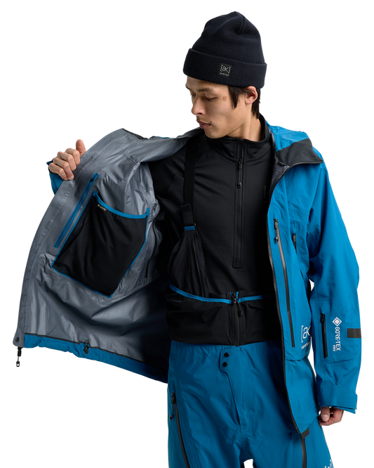 Burton Men's [ak]® Acamar Gore-Tex Pro 3L Snow Jacket - Blue Teal