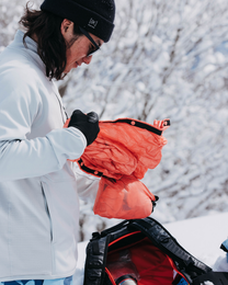 Burton Men's [ak]® Baker Ultralight Down Jacket - Reef Pink Men's Jackets - Trojan Wake Ski Snow