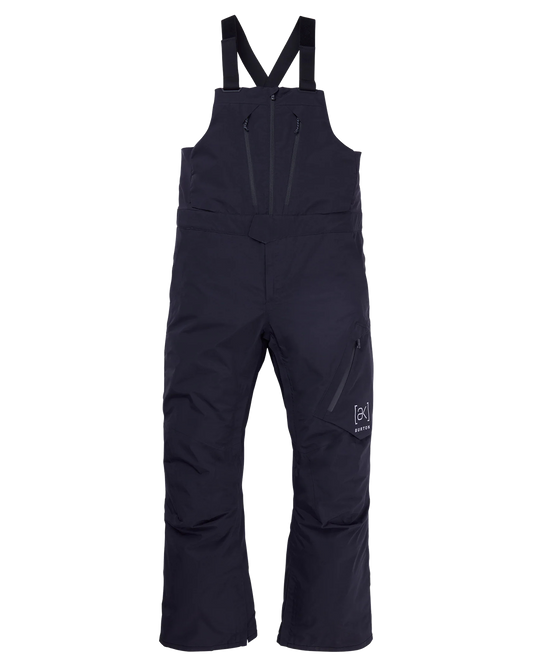 Burton Men's [ak]® Cyclic GORE-TEX® 2L Snow Bib - True Black Men's Snow Bibs - Trojan Wake Ski Snow