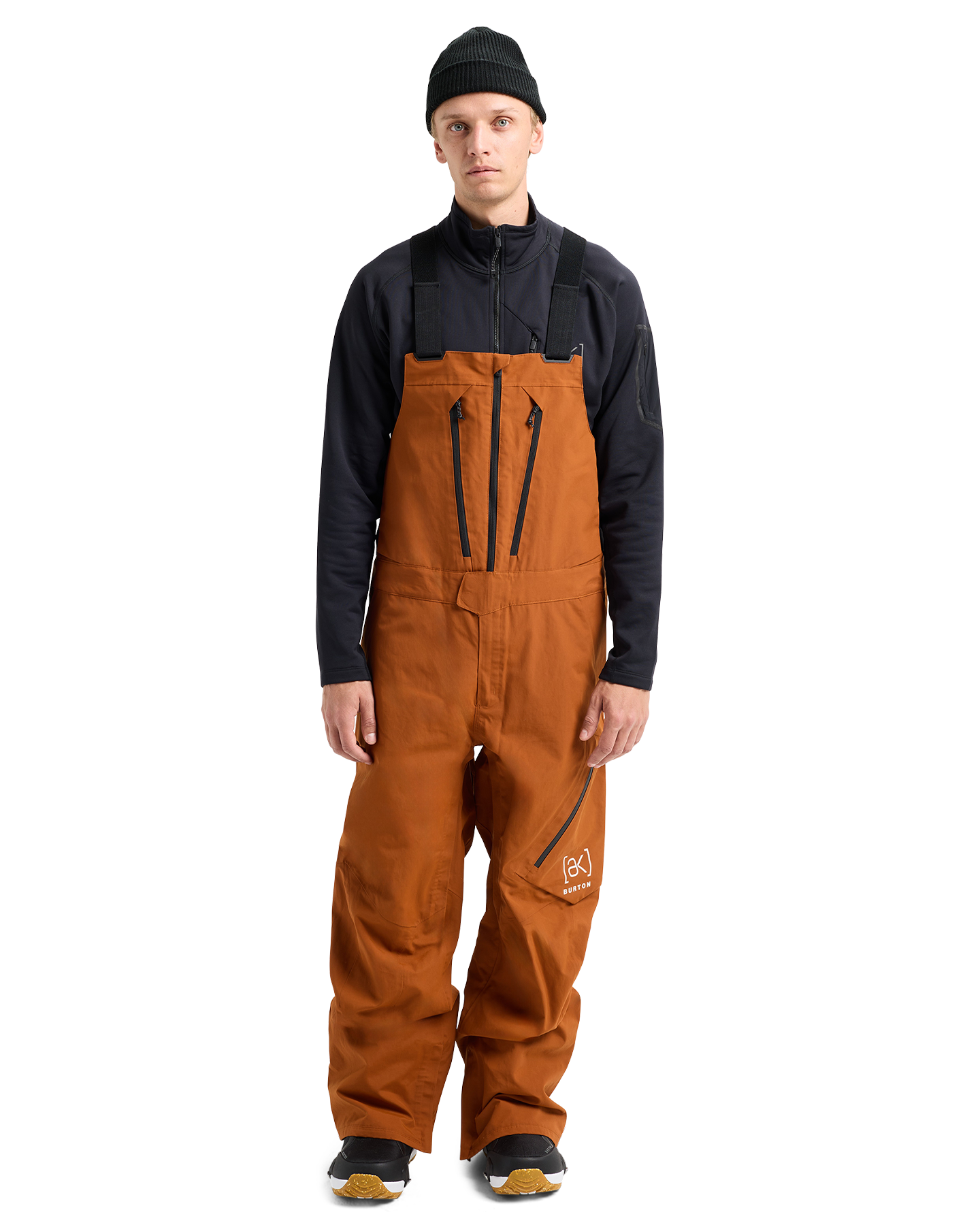 Burton Men's [ak]® Cyclic GORE-TEX® 2L Snow Bib Pants - Chestnut Brown Men's Snow Bibs - Trojan Wake Ski Snow