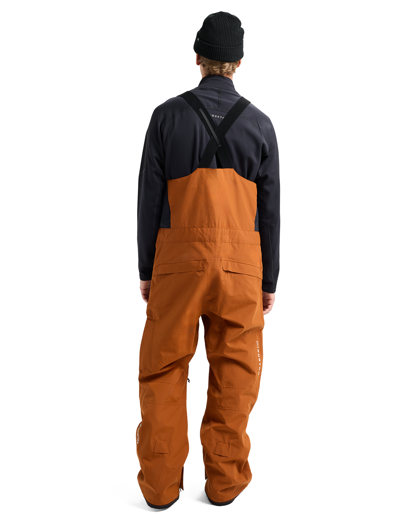 Burton Men's [ak]® Cyclic GORE-TEX® 2L Snow Bib Pants - Chestnut Brown Men's Snow Bibs - Trojan Wake Ski Snow