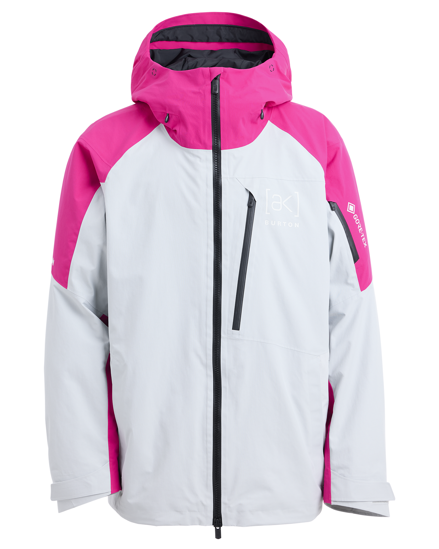 Burton Men's [ak]® Cyclic Gore‑Tex 2L Snow Jacket - Very Berry/Gray Cloud Men's Snow Jackets - Trojan Wake Ski Snow