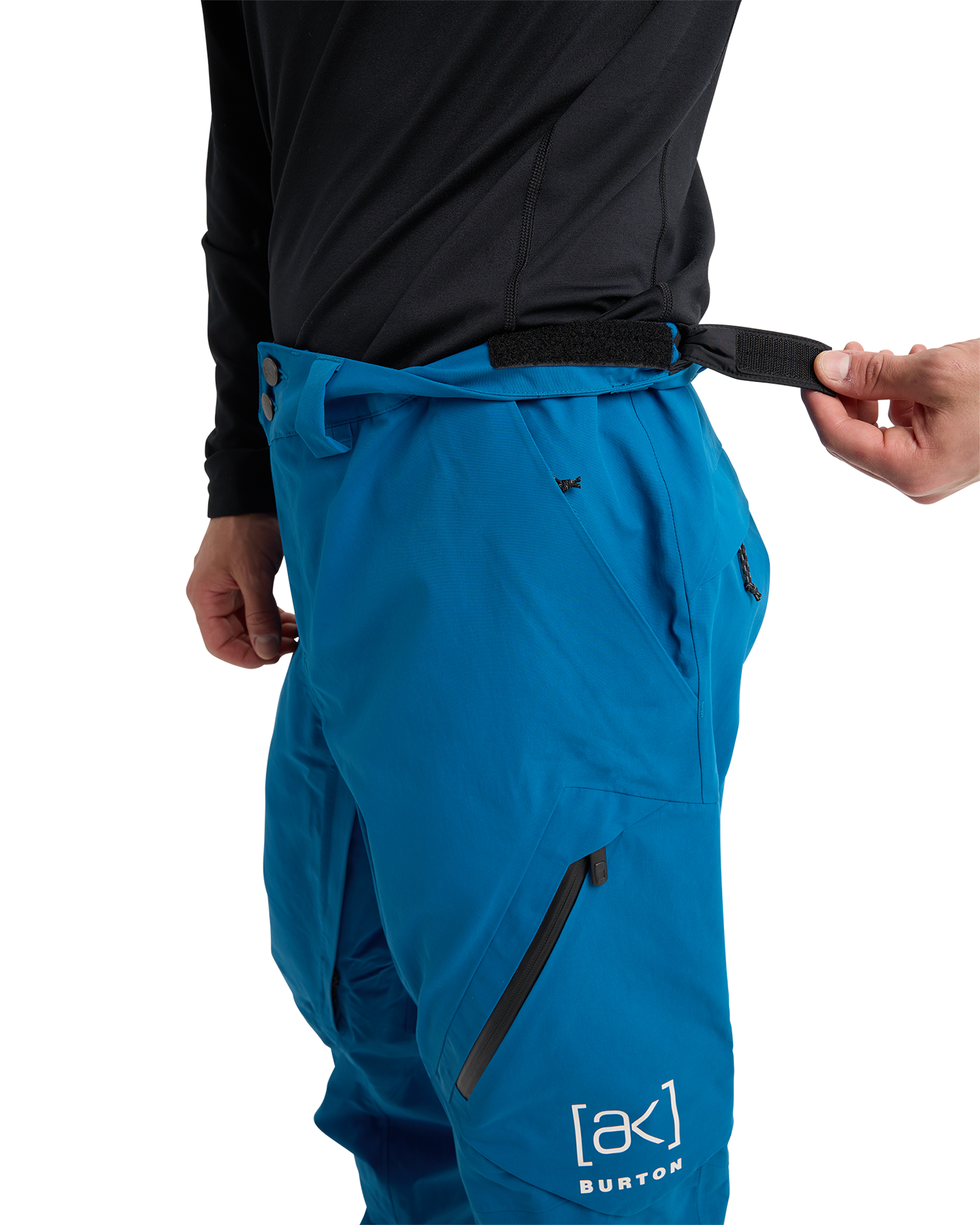 Burton Men's [ak]® Cyclic Gore‑Tex 2L Snow Pants - Blue Teal Men's Snow Pants - Trojan Wake Ski Snow