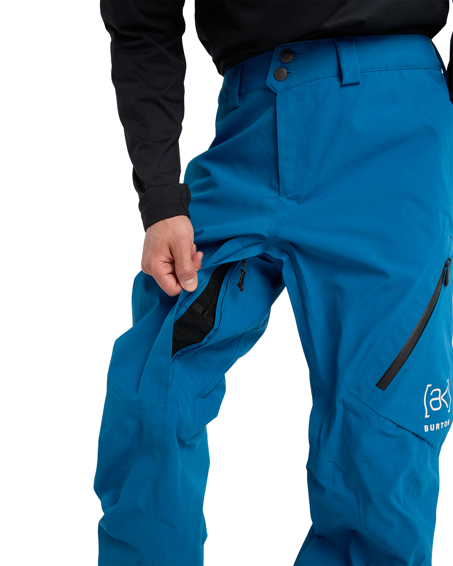Burton Men's [ak]® Cyclic Gore‑Tex 2L Snow Pants - Blue Teal Men's Snow Pants - Trojan Wake Ski Snow