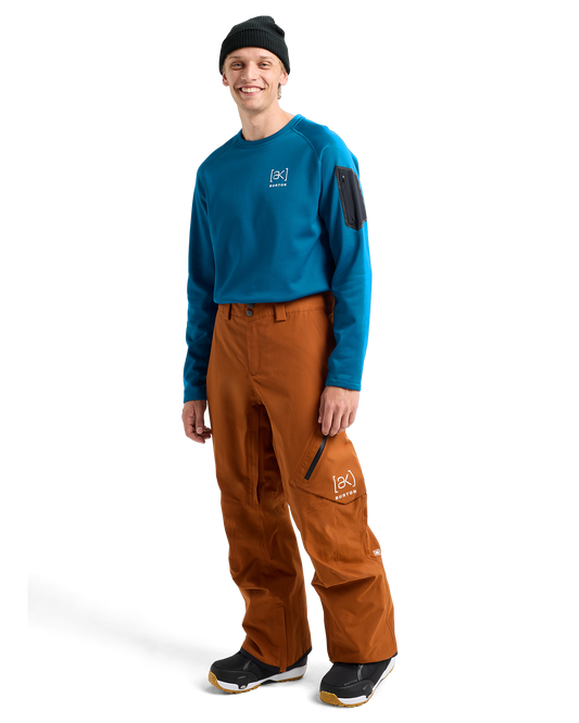 Burton Men's [ak]® Cyclic Gore‑Tex 2L Snow Pants - Chestnut Brown Men's Snow Pants - Trojan Wake Ski Snow