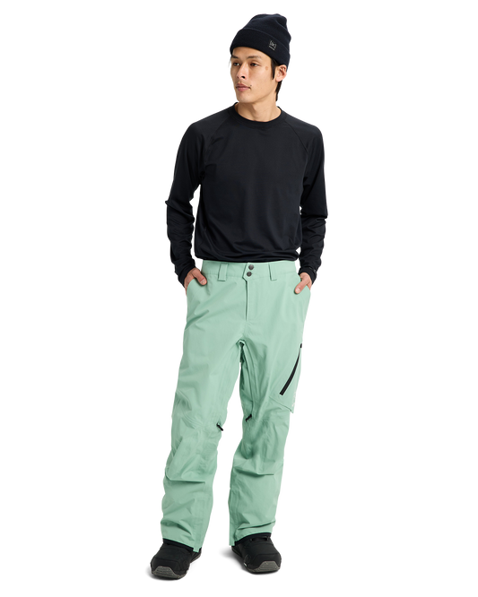 Burton Men's [ak]® Cyclic Gore‑Tex 2L Snow Pants - Soft Sage Men's Snow Pants - Trojan Wake Ski Snow