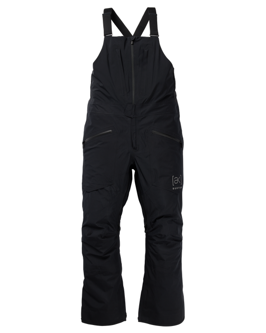 Burton Men's [ak]® Freebird Gore‑Tex 3L Snow Bib Pants - True Black Men's Snow Bibs - Trojan Wake Ski Snow