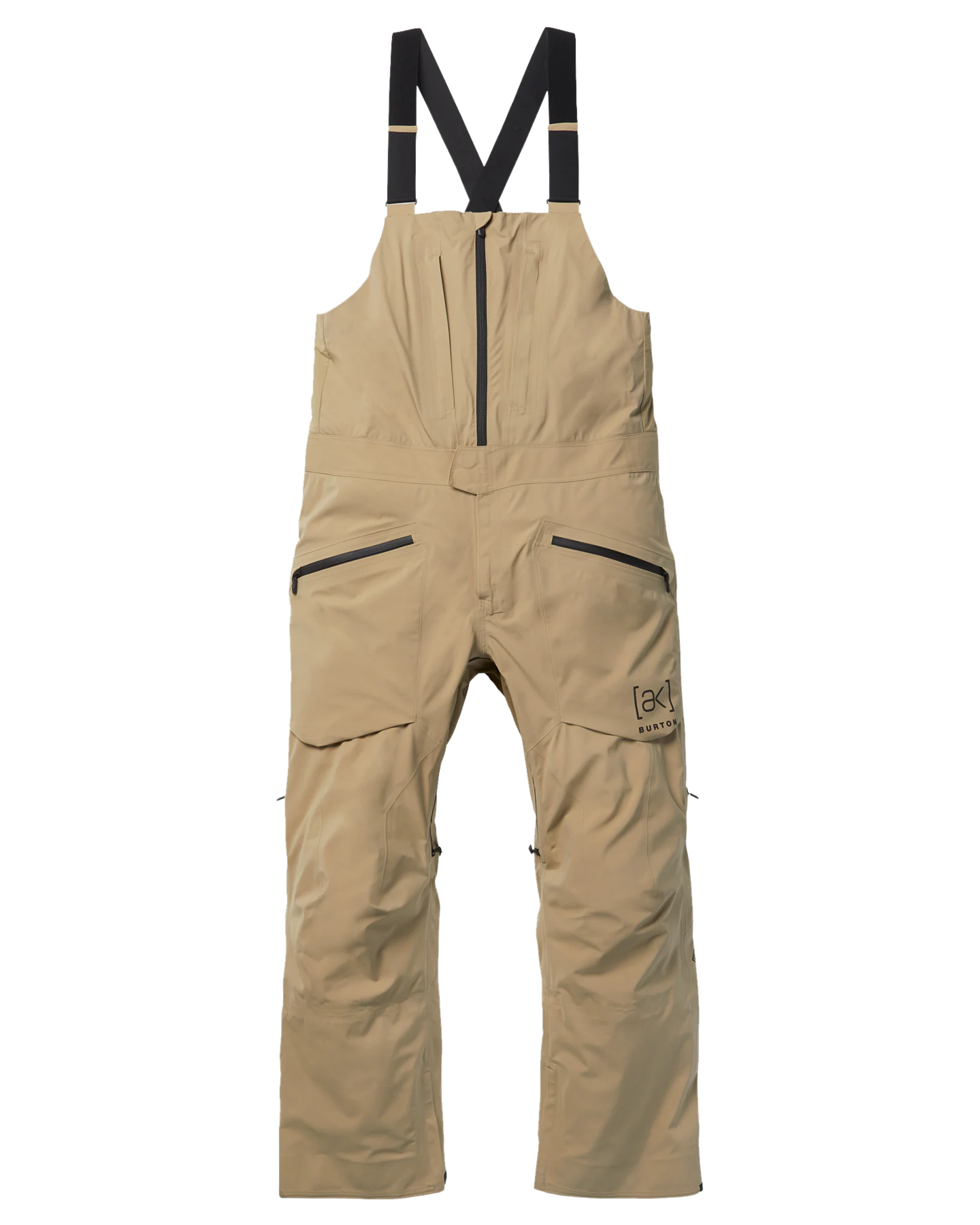 Burton Men's [ak]® Freebird Gore‑Tex 3L Stretch Bib Pants - Kelp Snow Bibs - Trojan Wake Ski Snow