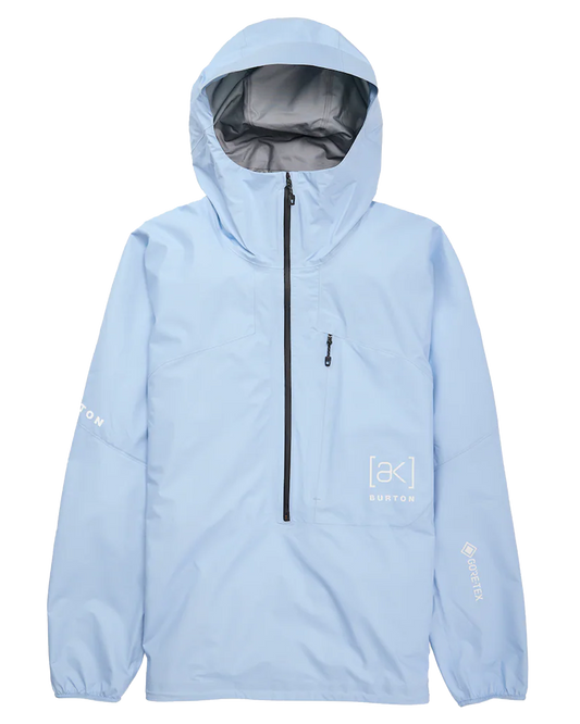 Burton Men's [ak]® GORE-TEX® Minimalist Anorak Rain Jacket - Moonrise Men's Snow Jackets - Trojan Wake Ski Snow