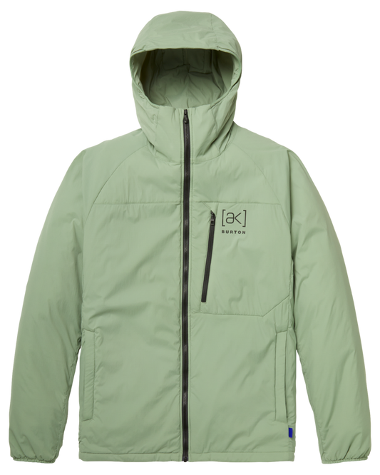 Burton Men's [ak]® Helium Hooded Stretch Insulated Jacket - Hedge Green Jackets - Trojan Wake Ski Snow