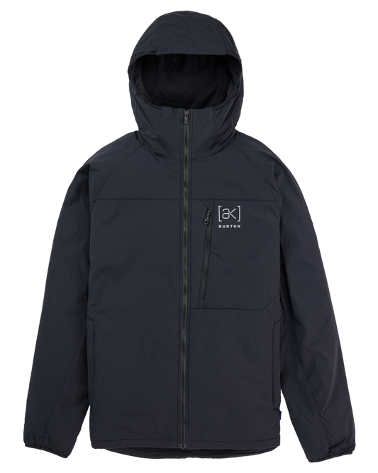 Burton Men's [ak]® Helium Hooded Stretch Insulated Jacket - True Black Men's Jackets - Trojan Wake Ski Snow