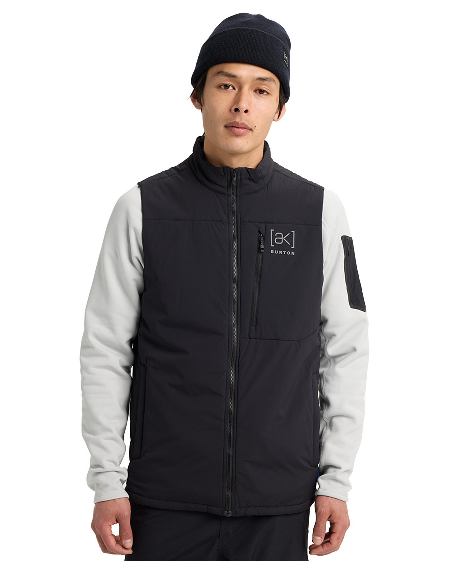 Burton Men's [ak]® Helium Stretch Insulated Vest - True Black Men's Jackets - Trojan Wake Ski Snow