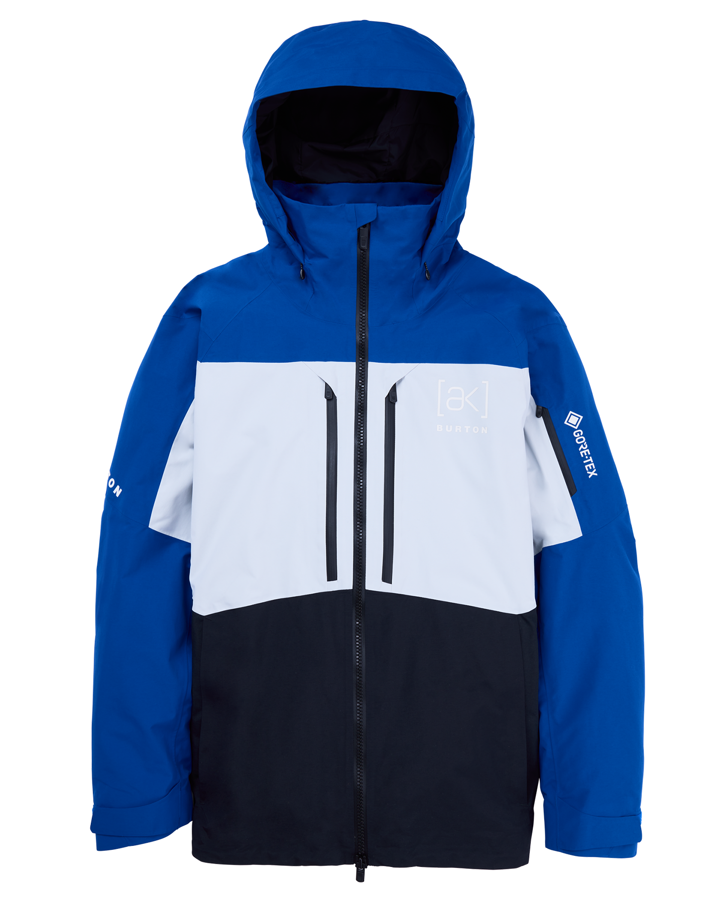 Burton Men's [ak]® Swash Gore‑Tex 2L Snow Jacket - Jake Blue/Gray Cloud/True Black