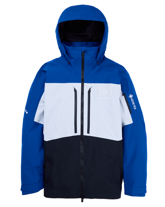Burton Men's [ak]® Swash Gore‑Tex 2L Snow Jacket - Jake Blue/Gray Cloud/True Black