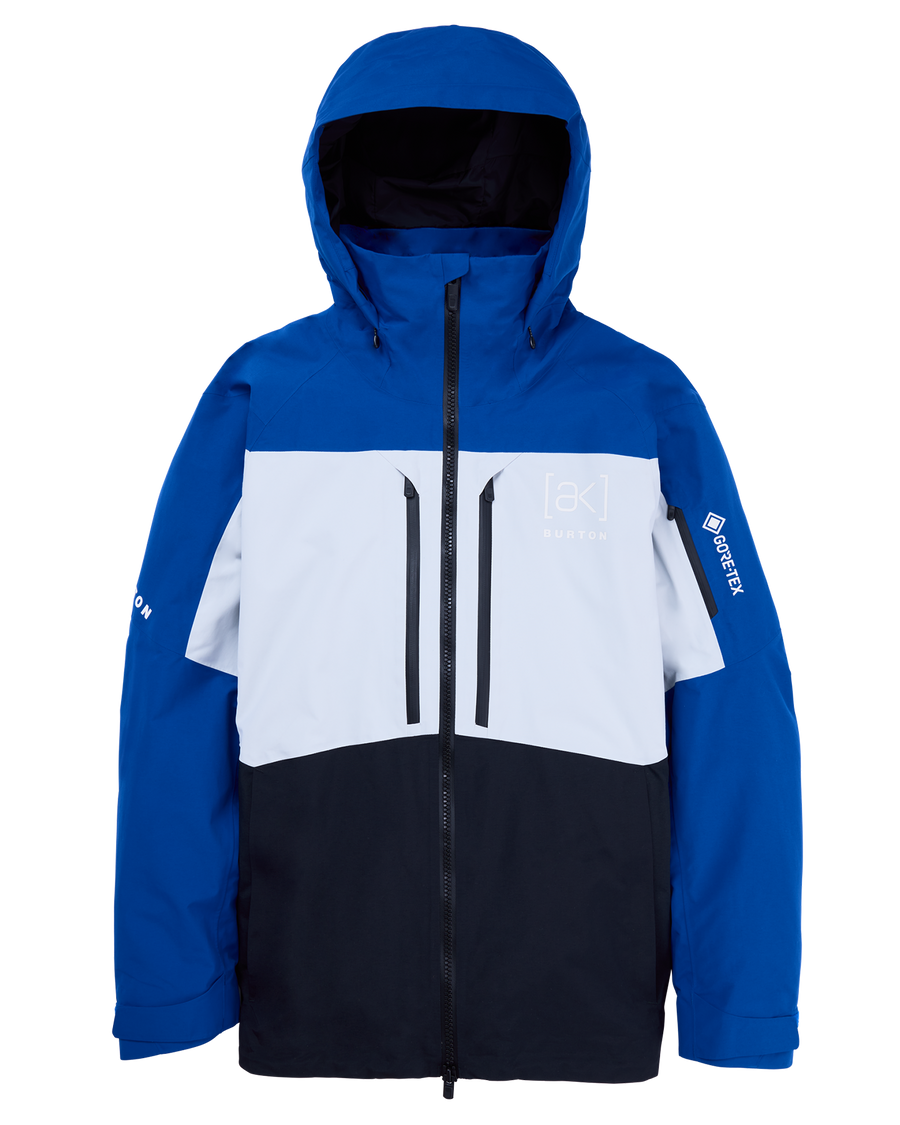Burton Men's [ak]® Swash Gore‑Tex 2L Snow Jacket - Jake Blue/Gray Cloud/True Black