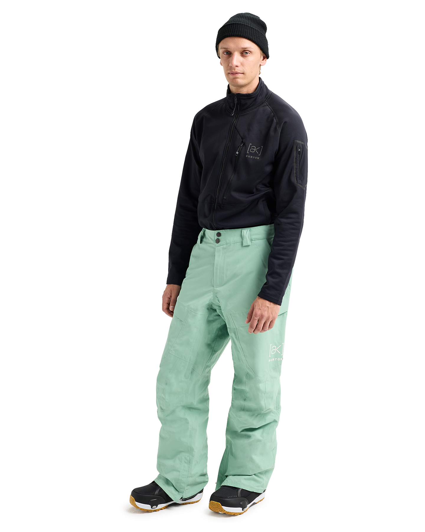 Burton Men's [ak]® Swash GORE-TEX® 2L Snow Pants - Soft Sage Men's Snow Pants - Trojan Wake Ski Snow