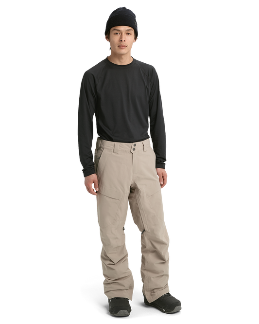Burton Men's [ak]® Swash GORE-TEX® 2L Snow Pants - Summit Taupe Men's Snow Pants - Trojan Wake Ski Snow