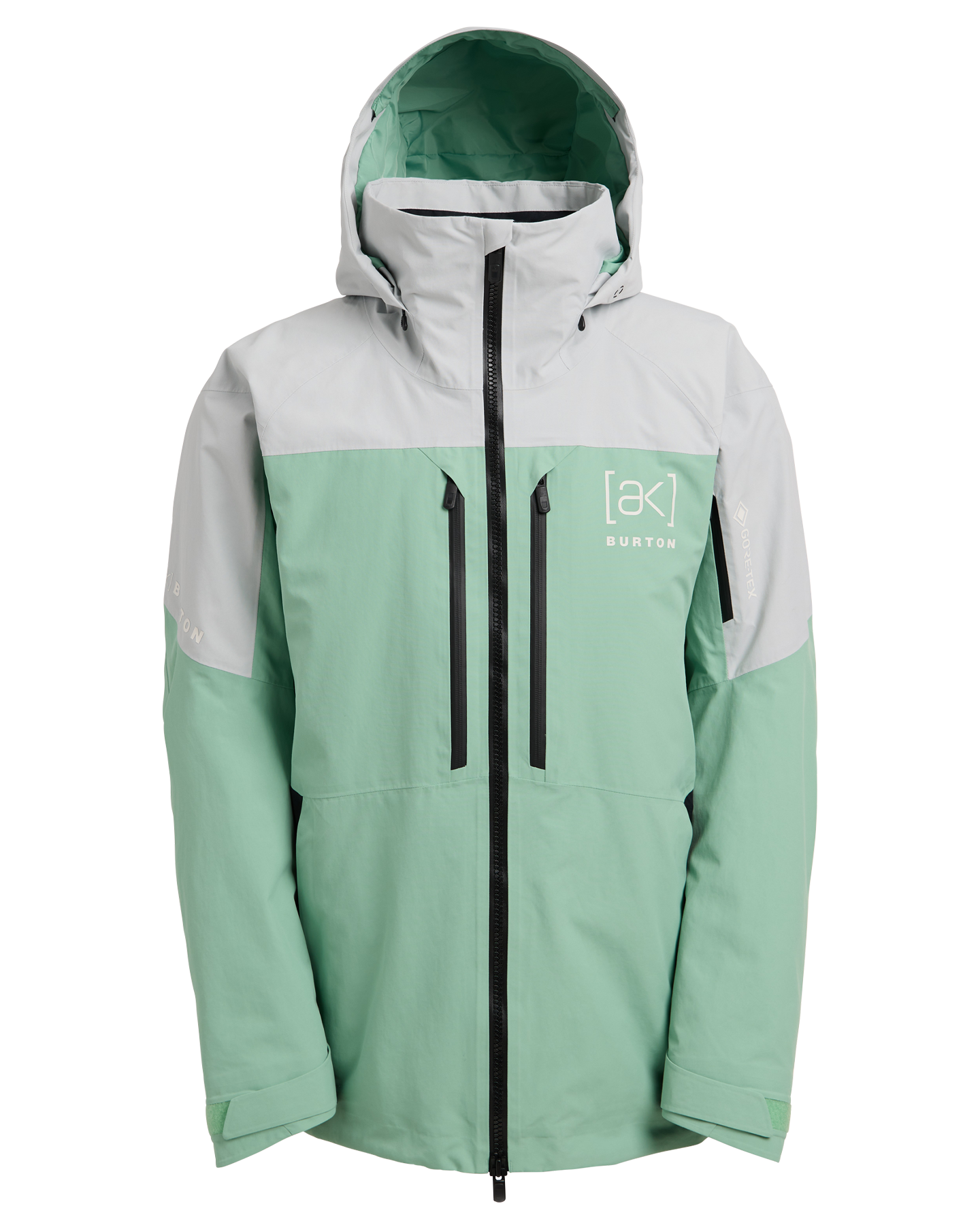 Burton Men's [ak]® Swash GORE-TEX® 2L Snow Jacket - Gray Cloud/Soft Sage/True Black