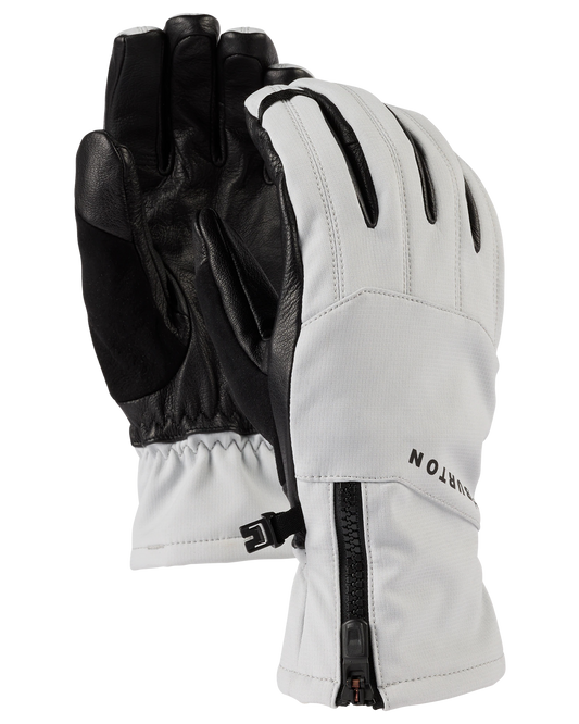 Burton Men's [ak]® Tech Snow Gloves - Gray Cloud Men's Snow Gloves - Trojan Wake Ski Snow
