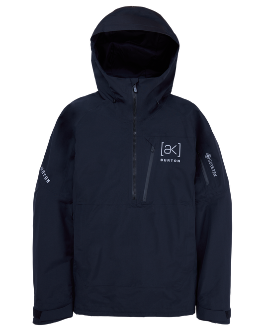 Burton Men's [ak]® Velocity GORE-TEX® 2L Snow Anorak - True Black Men's Snow Jackets - Trojan Wake Ski Snow