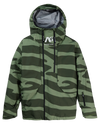 Burton Men's Analog Hardpack Gore-Tex 3L Snow Jacket - Hedge Green Zebra - 2024 Snow Jackets - Trojan Wake Ski Snow