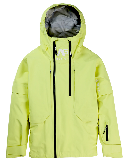 Burton Men's Analog Hardpack Gore-Tex 3L Snow Jacket - Sulfur Zest - 2024 Men's Snow Jackets - SnowSkiersWarehouse