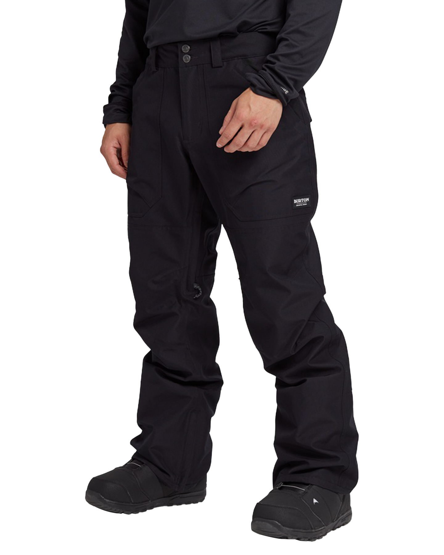 Burton Men's Ballast Gore‑Tex 2L Snow Pants - True Black Snow Pants - Trojan Wake Ski Snow