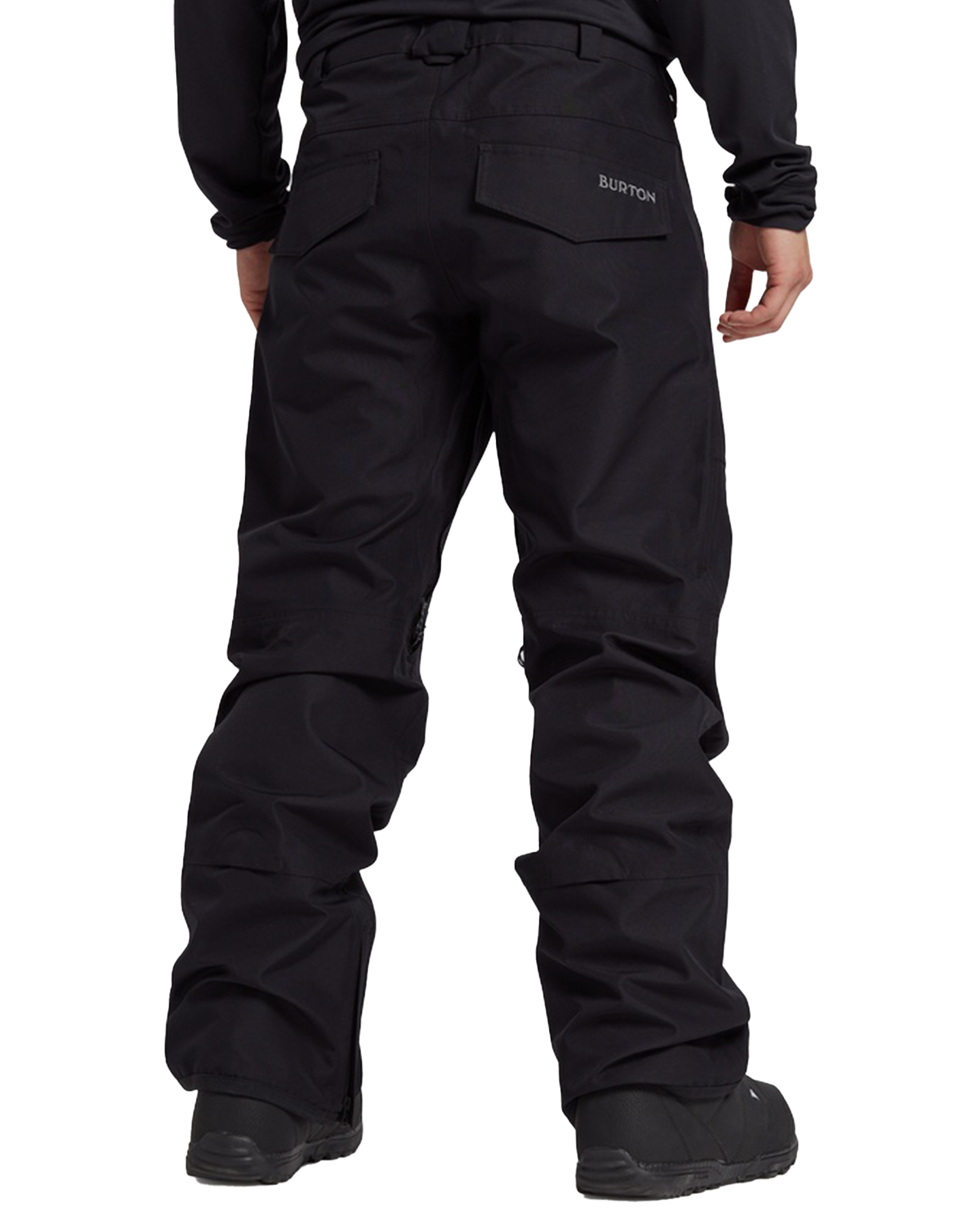 Burton Men's Ballast Gore‑Tex 2L Snow Pants - True Black Snow Pants - Trojan Wake Ski Snow