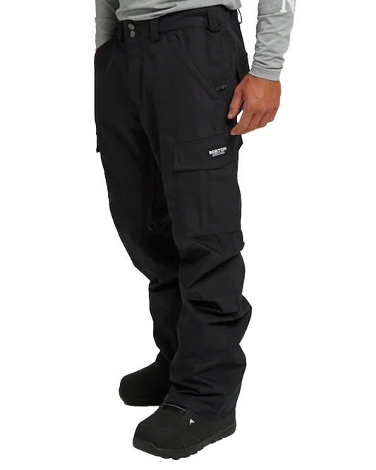 Burton Men's Cargo 2L Pants - Short - True Black Snow Pants - Trojan Wake Ski Snow