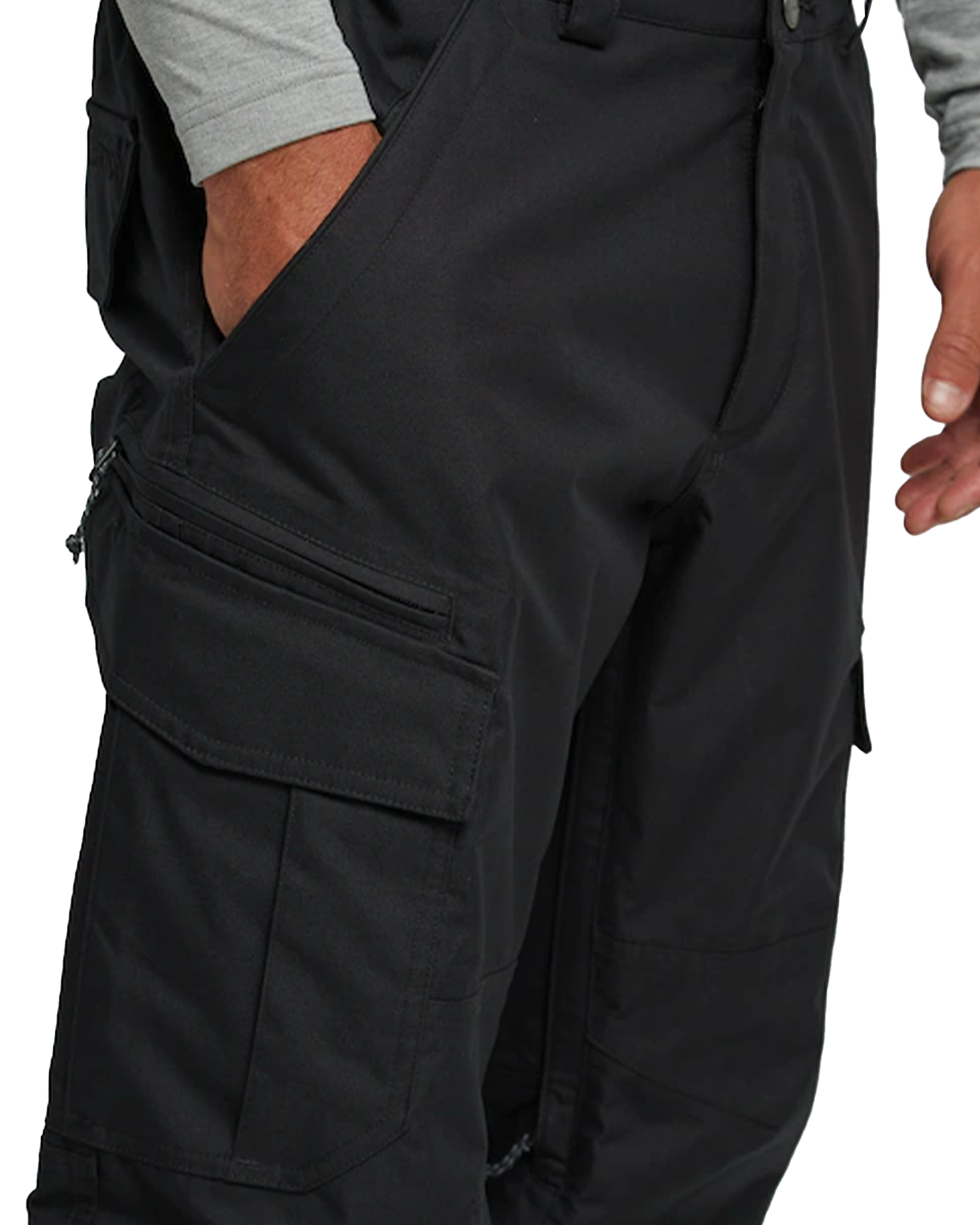 Burton Men's Cargo 2L Pants - Short - True Black Snow Pants - Trojan Wake Ski Snow