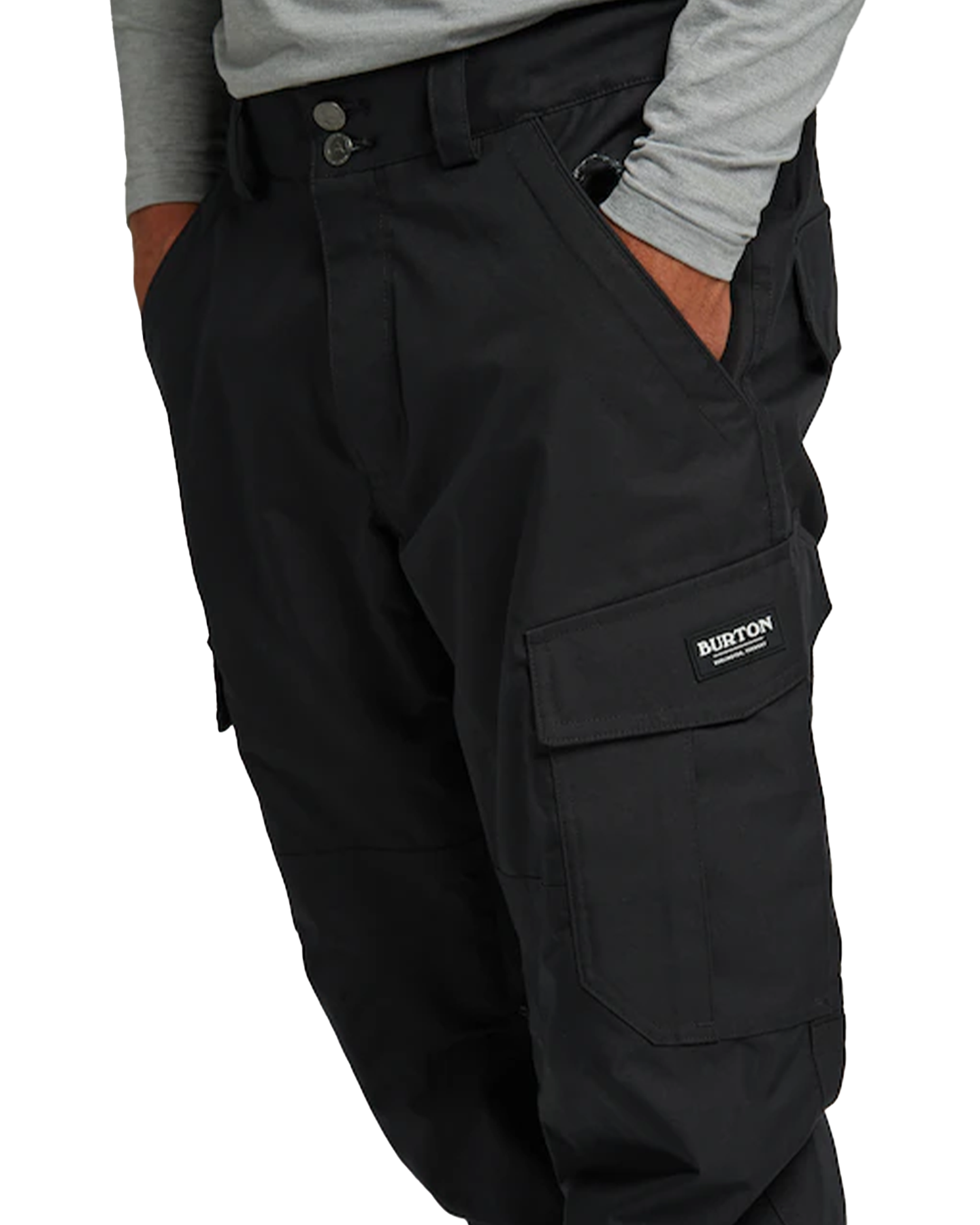 Burton Men's Cargo 2L Pants - Short - True Black Snow Pants - Trojan Wake Ski Snow