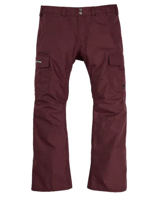 Burton Men's Cargo 2L Snow Pants - Regular Fit - Almandine Snow Pants - Trojan Wake Ski Snow