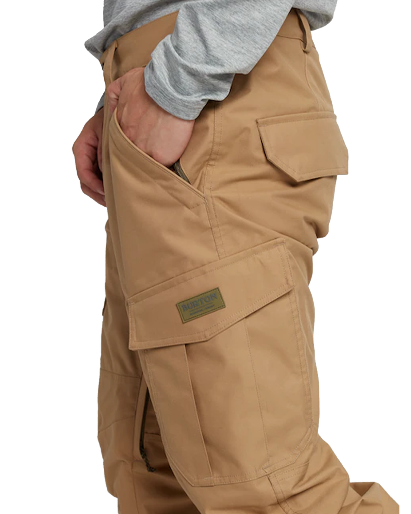 Burton Men's Cargo 2L Snow Pants - Regular Fit - Kelp Snow Pants - Trojan Wake Ski Snow