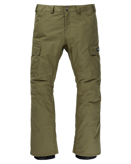 Burton Men's Cargo 2L Snow Pants - Regular Fit - Martini Olive Snow Pants - Trojan Wake Ski Snow