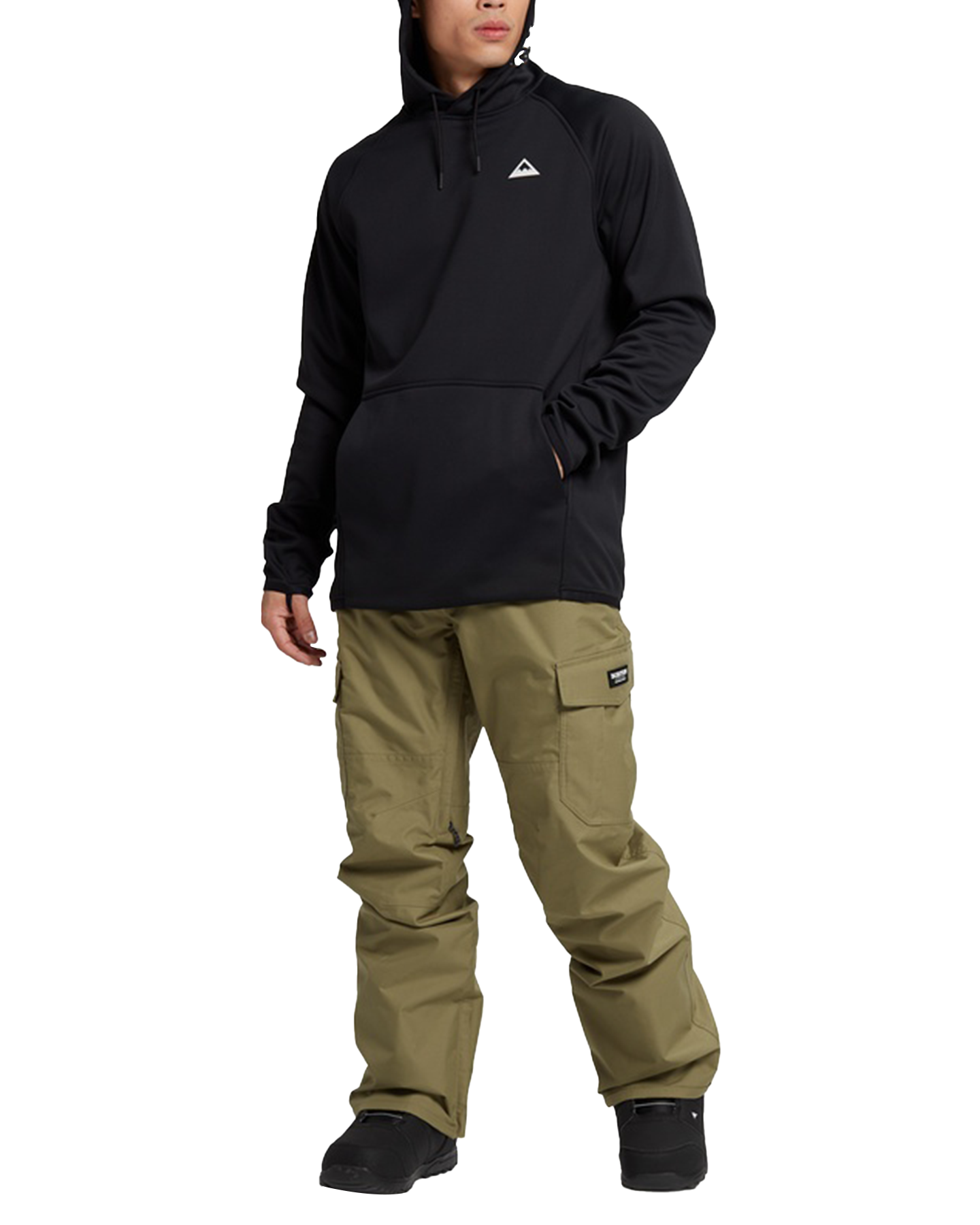 Burton Men's Cargo 2L Snow Pants - Regular Fit - Martini Olive Snow Pants - Trojan Wake Ski Snow