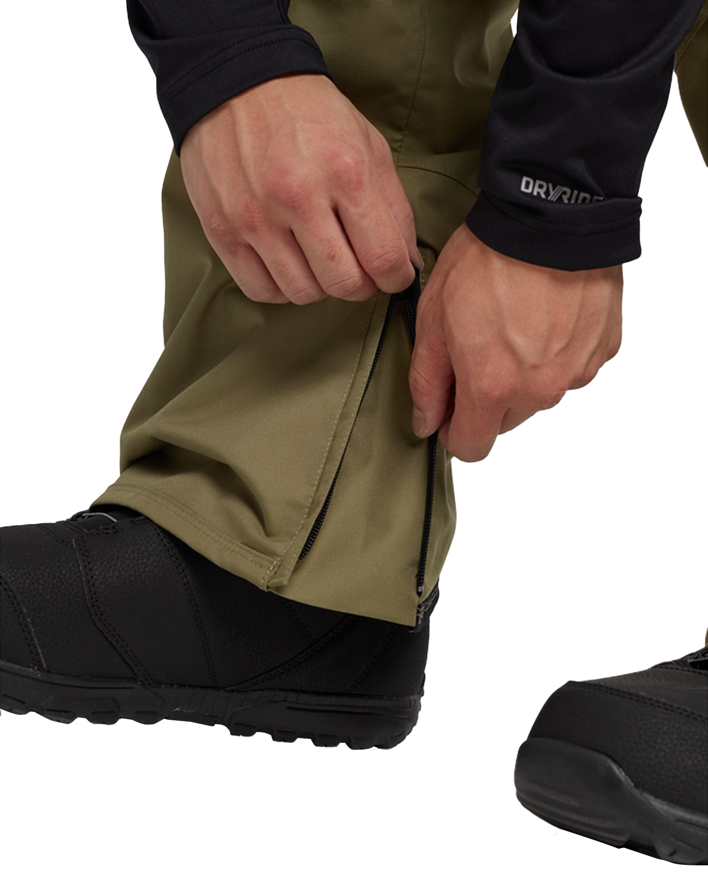 Burton Men's Cargo 2L Snow Pants - Regular Fit - Martini Olive Snow Pants - Trojan Wake Ski Snow