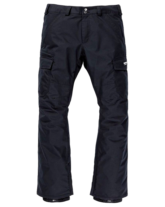 Burton Men's Cargo 2L Snow Pants - Regular Fit - True Black Snow Pants - Trojan Wake Ski Snow