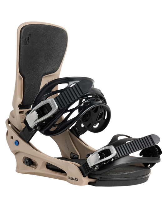 Burton Men's Cartel Re:Flex Snowboard Bindings - Summit Taupe Men's Snowboard Bindings - Trojan Wake Ski Snow