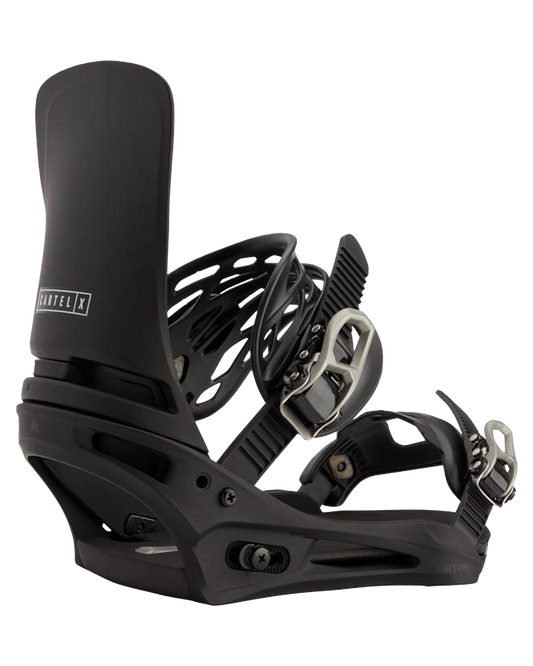 Burton Men's Cartel X Re:Flex Snowboard Bindings - Black Men's Snowboard Bindings - Trojan Wake Ski Snow