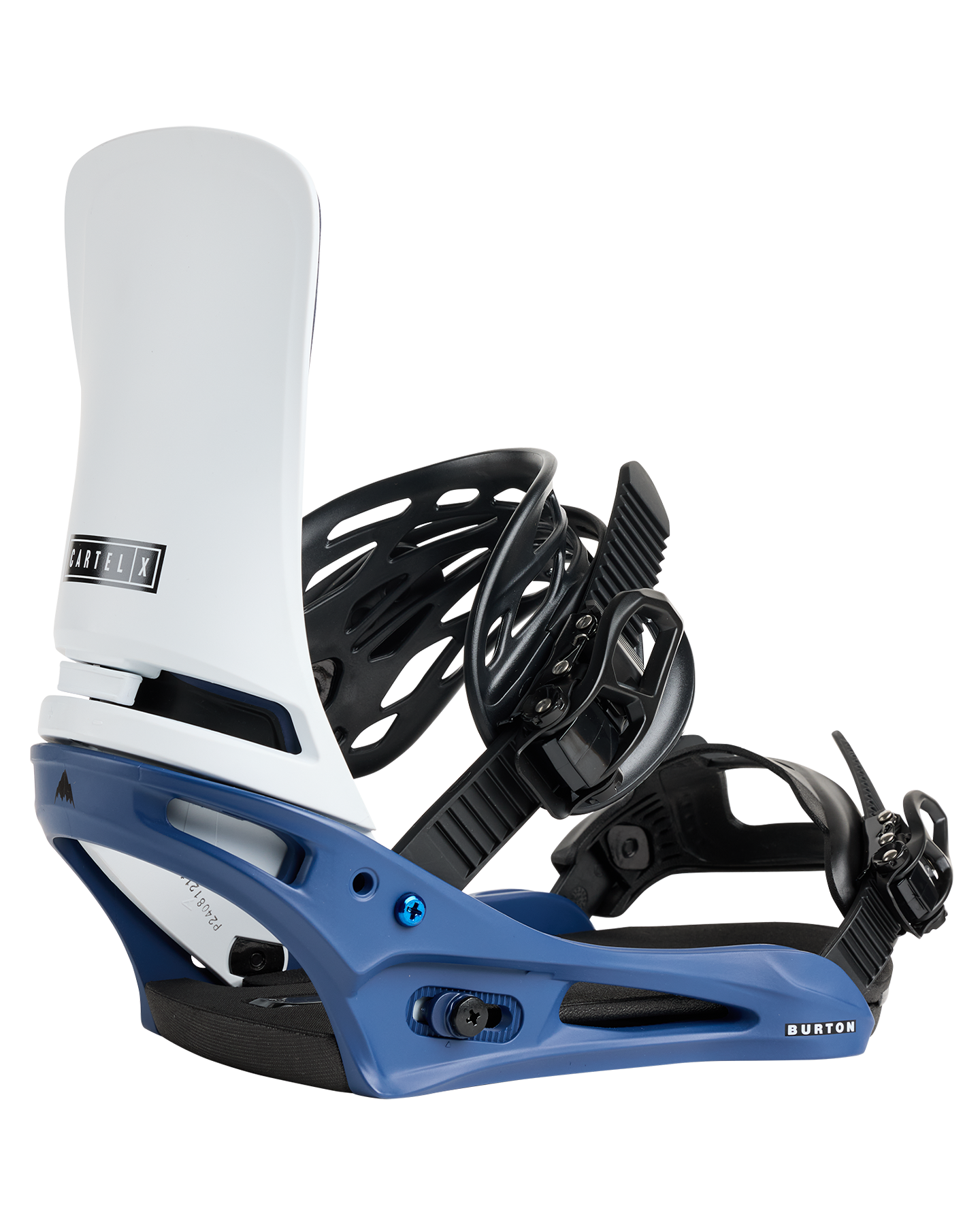 Burton Men's Cartel X Re:Flex Snowboard Bindings - Nightfall/White