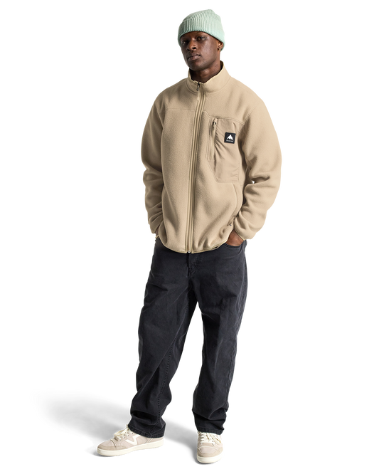 Burton Men's Cinder Full-Zip Fleece - Summit Taupe