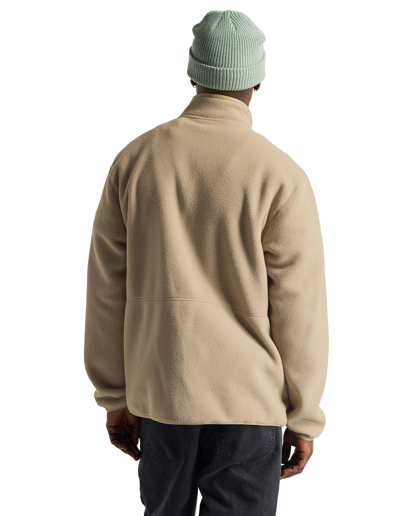 Burton Men's Cinder Full-Zip Fleece - Summit Taupe Men's Fleece - Trojan Wake Ski Snow