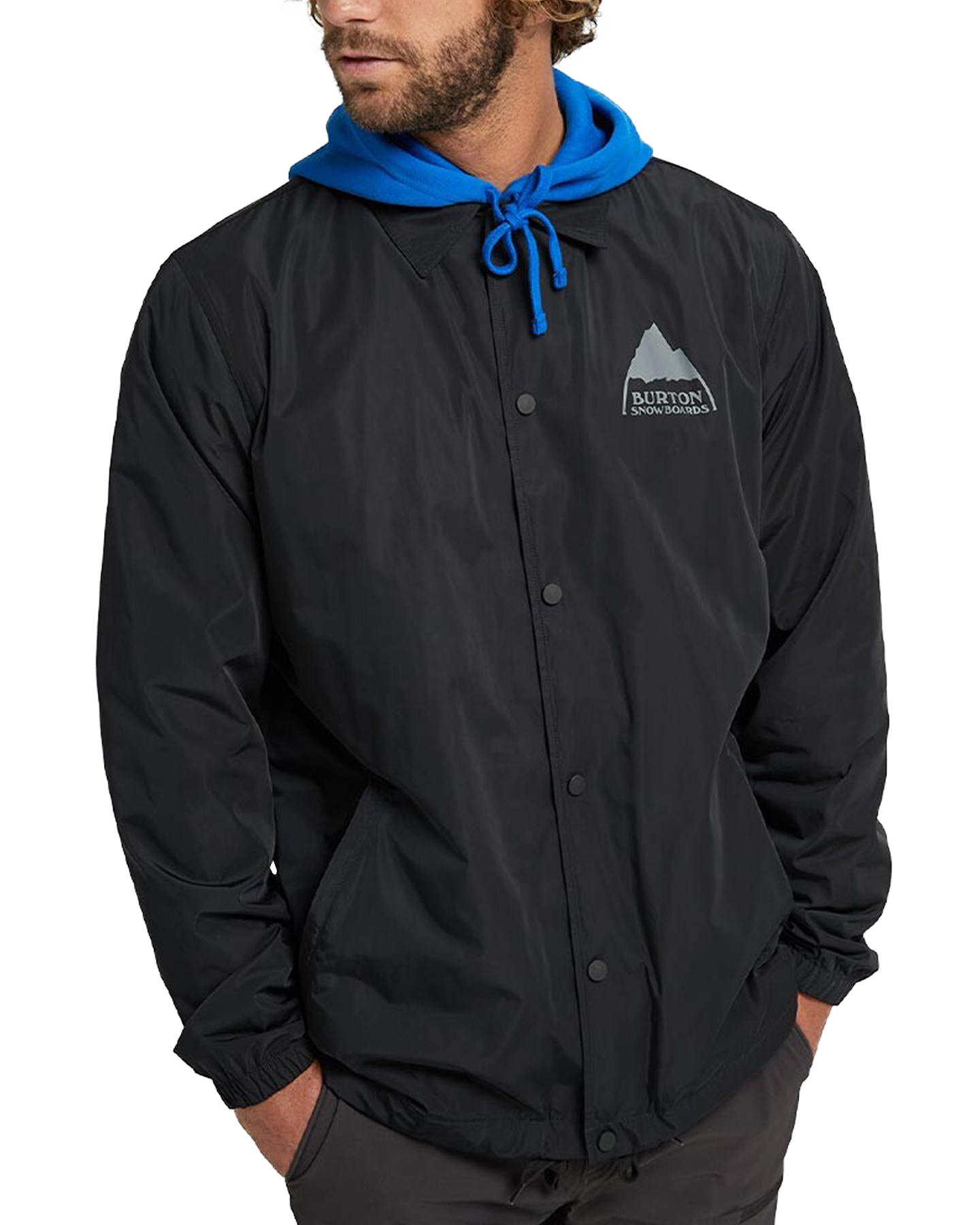 Burton Men's Coaches Jacket - True Black Jackets - Trojan Wake Ski Snow