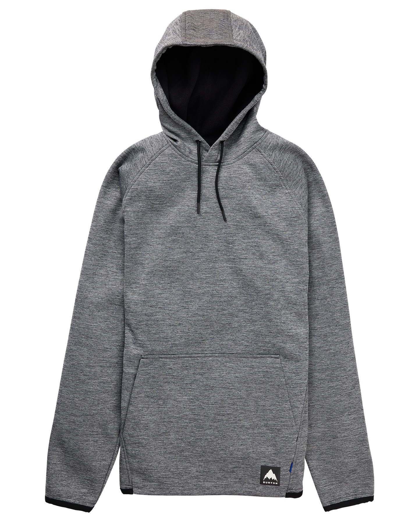 Burton Men's Crown Weatherproof Hoodie Pullover Fleece - True Black Heather